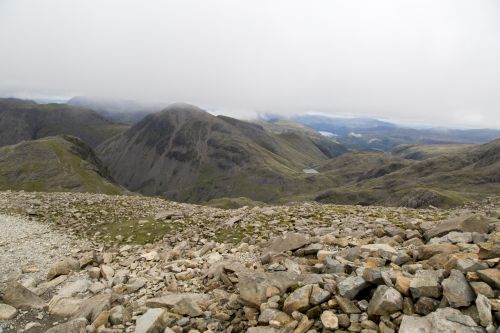 The View From And To Scafell Pike