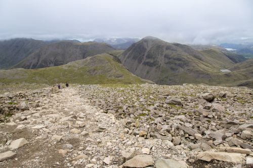 The View From And To Scafell Pike