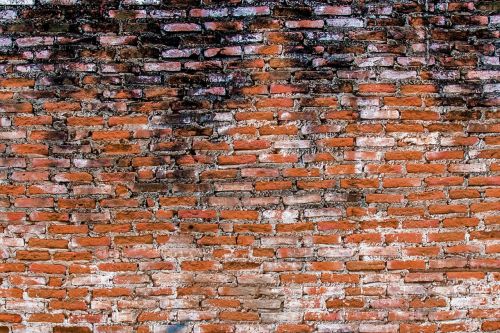 the wall brick red brick