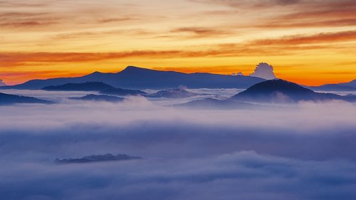 the waves  frost  clouds