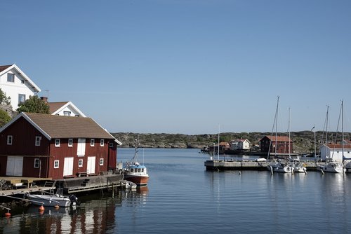 the west coast  bohuslän  gullholmen