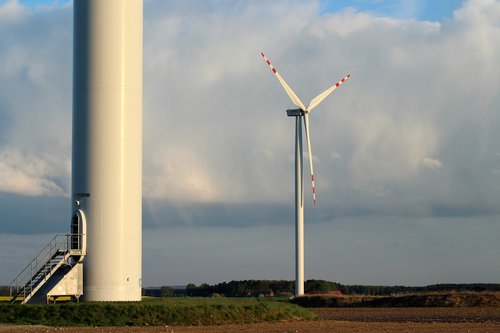 the windmills  wind power  turbine