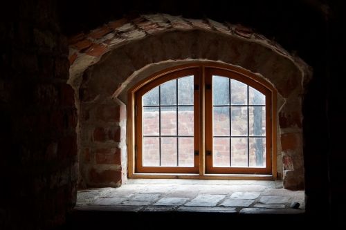 the window recess window boxes castle window