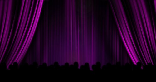 theater  cinema  curtain