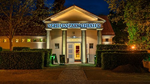 theater  berlin night  evening