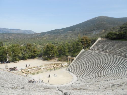 theatre of epidaurus greece sanctuary of asklepios