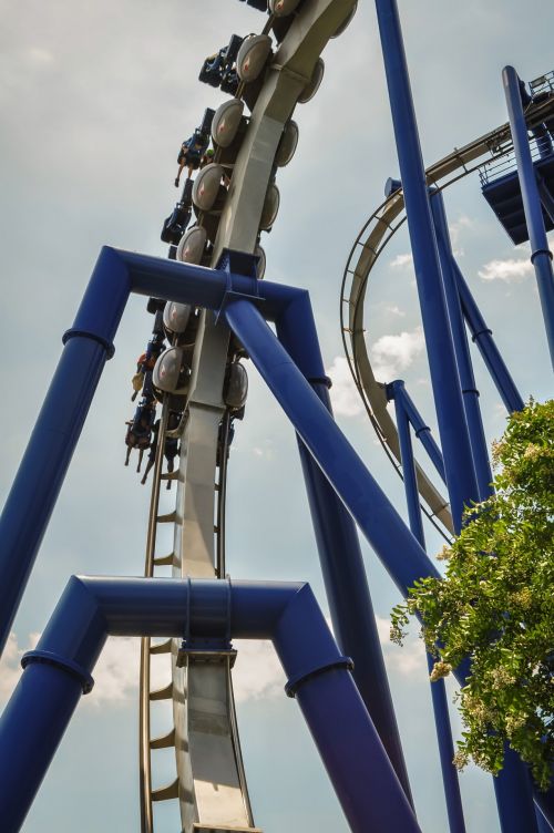 Theme Park Rollercoaster