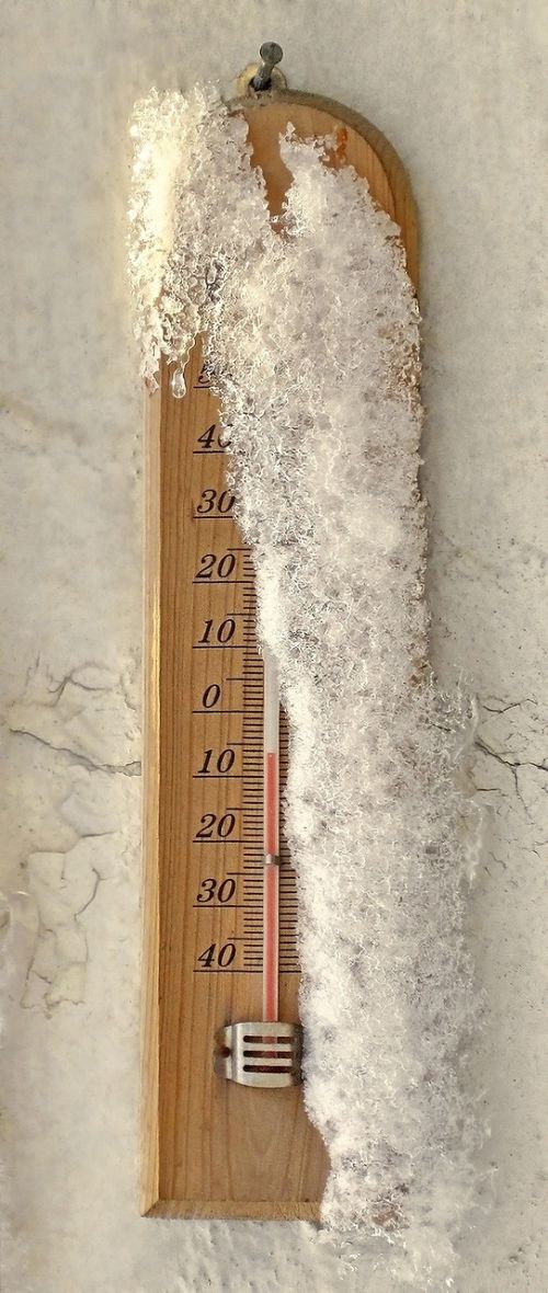 thermometer snow temperature