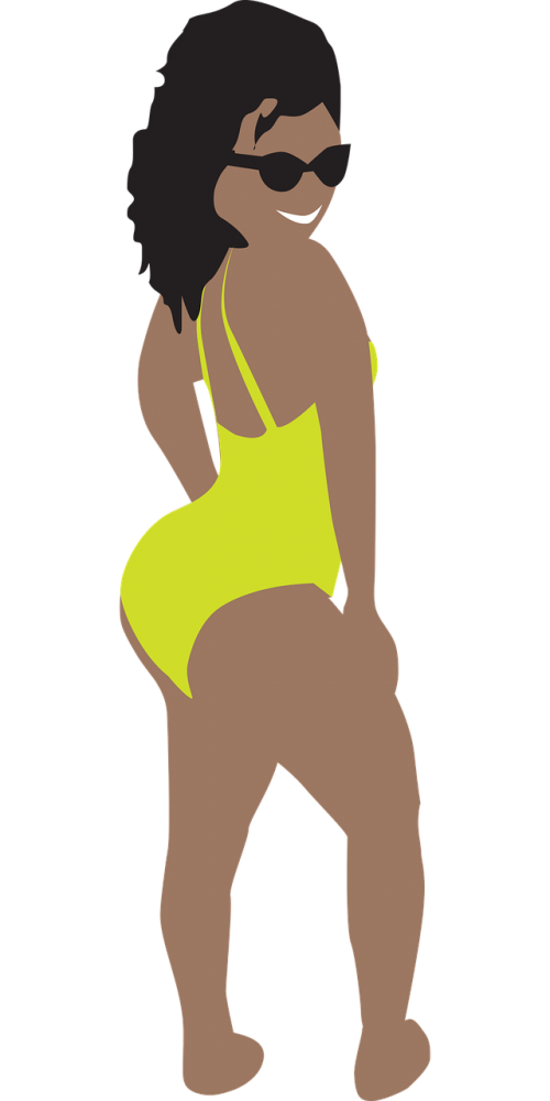thick chick thick woman woman in green suit