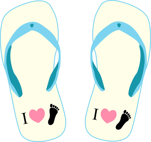 thongs bathing shoe slippers
