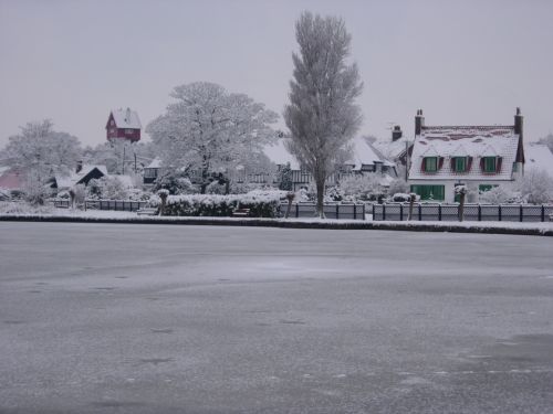 Thorpeness Meare In The Snow