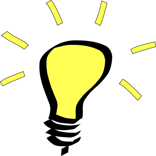 thought light bulb