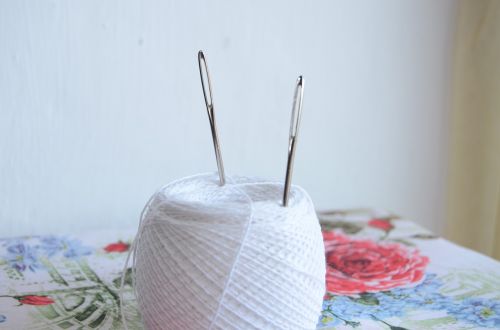 thread needle needlework