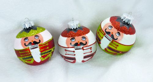 Three Nutcracker Ornaments