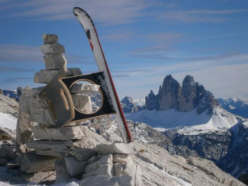 three zinnen alpine winter magic