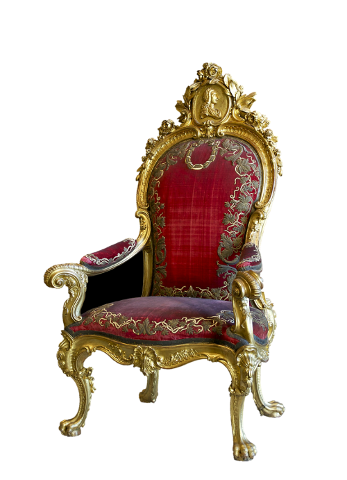 throne ruler chair chair