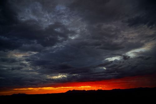 thunderstorm africa sky