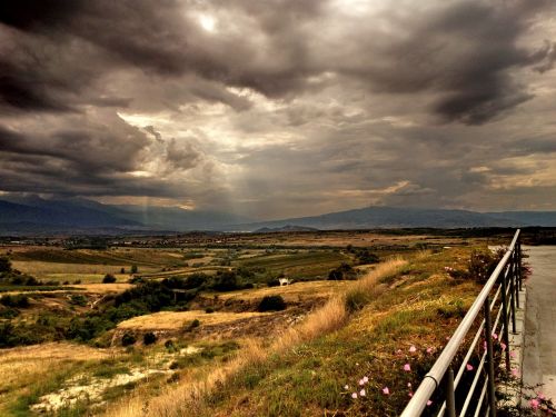 thunderstorm nature clouds