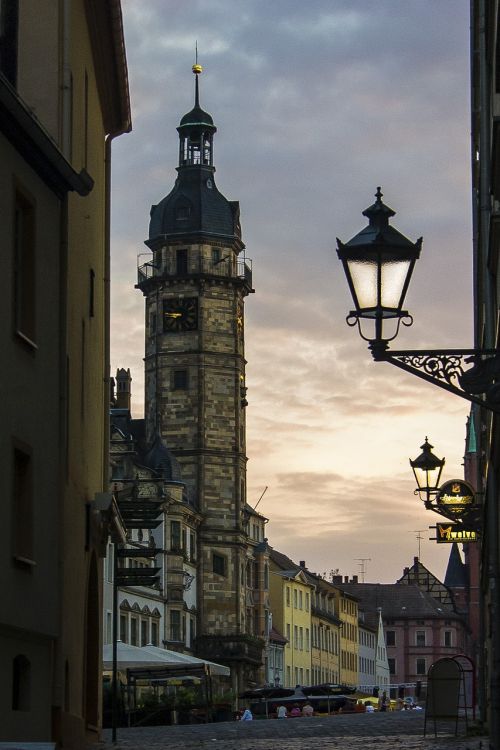 thuringia germany altenburg town hall