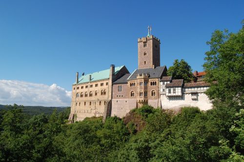 thuringia germany wartburg castle eisenach