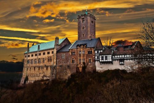 thuringia germany eisenach wartburg castle