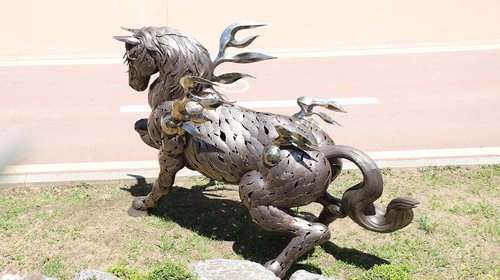 tianma  sculpture  horse
