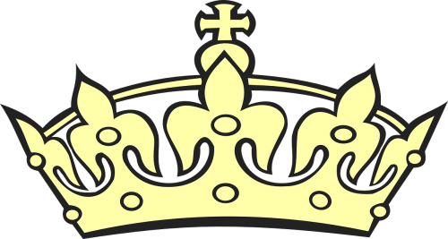 tiara crown yellow