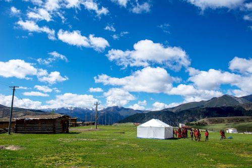 tibet the scenery photography