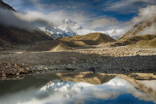 tibet  mount everest  tschomolangma