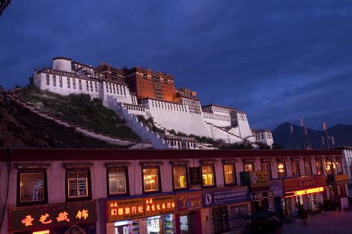 tibet tibetan potala palace