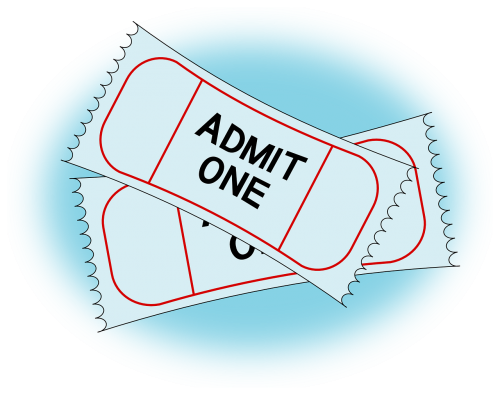 ticket admission concert