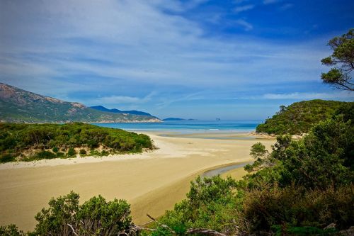 tidal river wilsons promontory coast