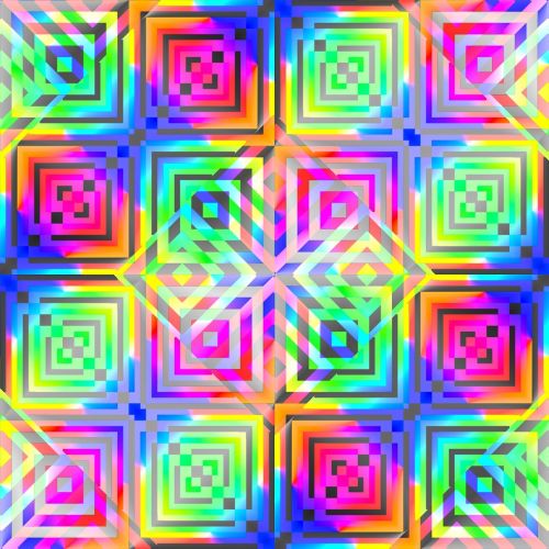 tile pattern colorful
