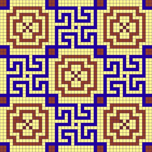 Tile Pattern Wallpaper Background
