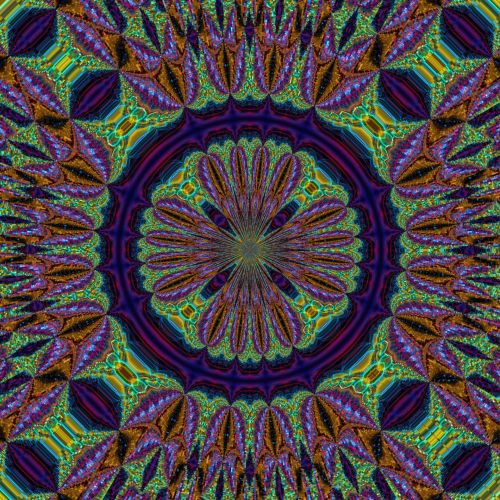 Tiles In Kaleidoscope