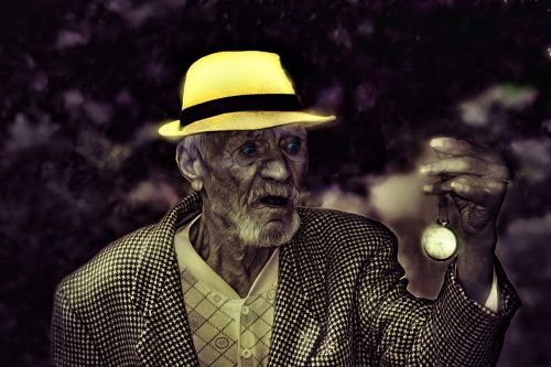 time time keeper old man