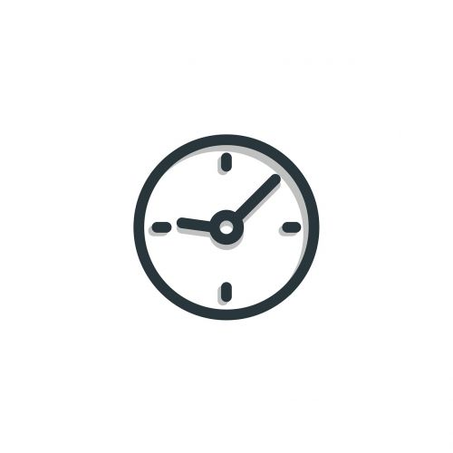 time icon clock