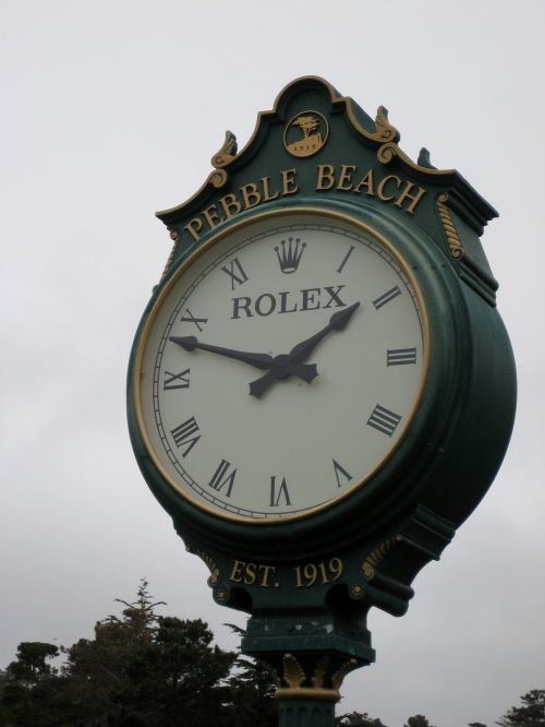 time golf clock hour