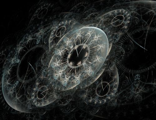 time clock fractal