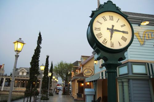 time vintage clock
