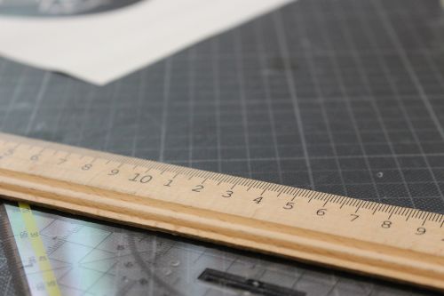 tinker ruler work surface