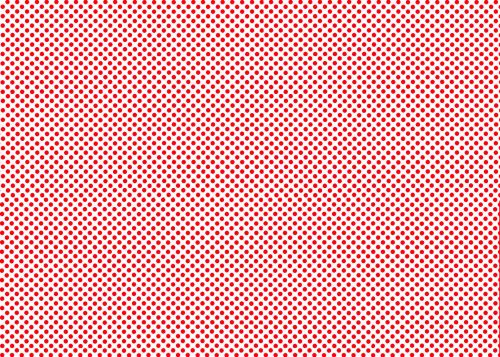 Tiny Red Dots On White