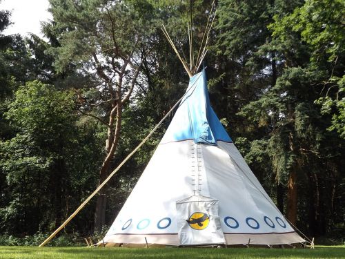 tipi forest nature