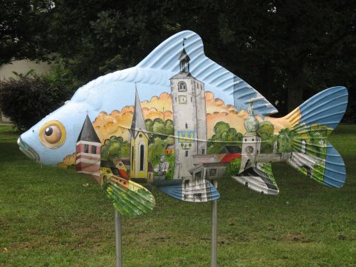 tirschenreuth decoration giant fish