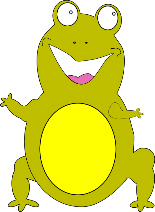 toad cartoon frog