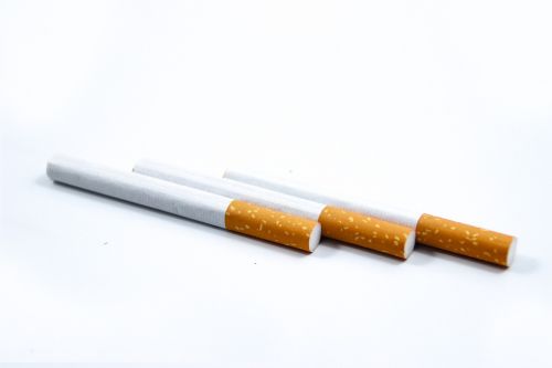 tobacco cigarette white