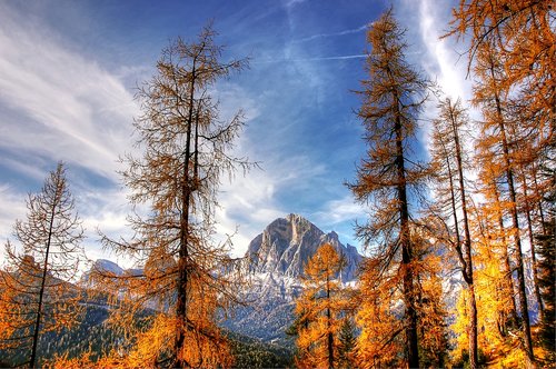 tofane  dolomites  nature