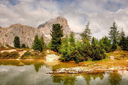 tofane  dolomites  nature