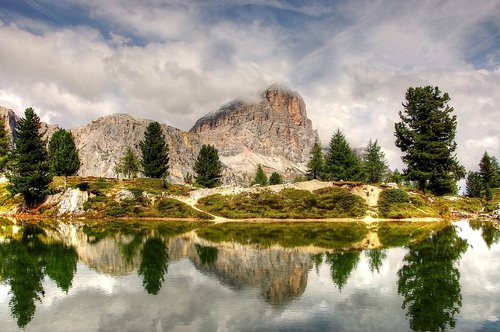 tofane  dolomites  nature