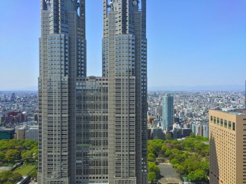 tokyo skyline architecture
